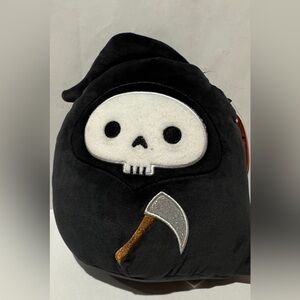 Squishmallows OTTO Grim Reaper 8” Halloween Squishmallow Rare Hard to Find NEW